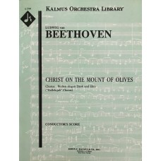 Hallelujah from Christ on the The Mount of Olives Oratorio (Conductor's Full Score) by Beethoven